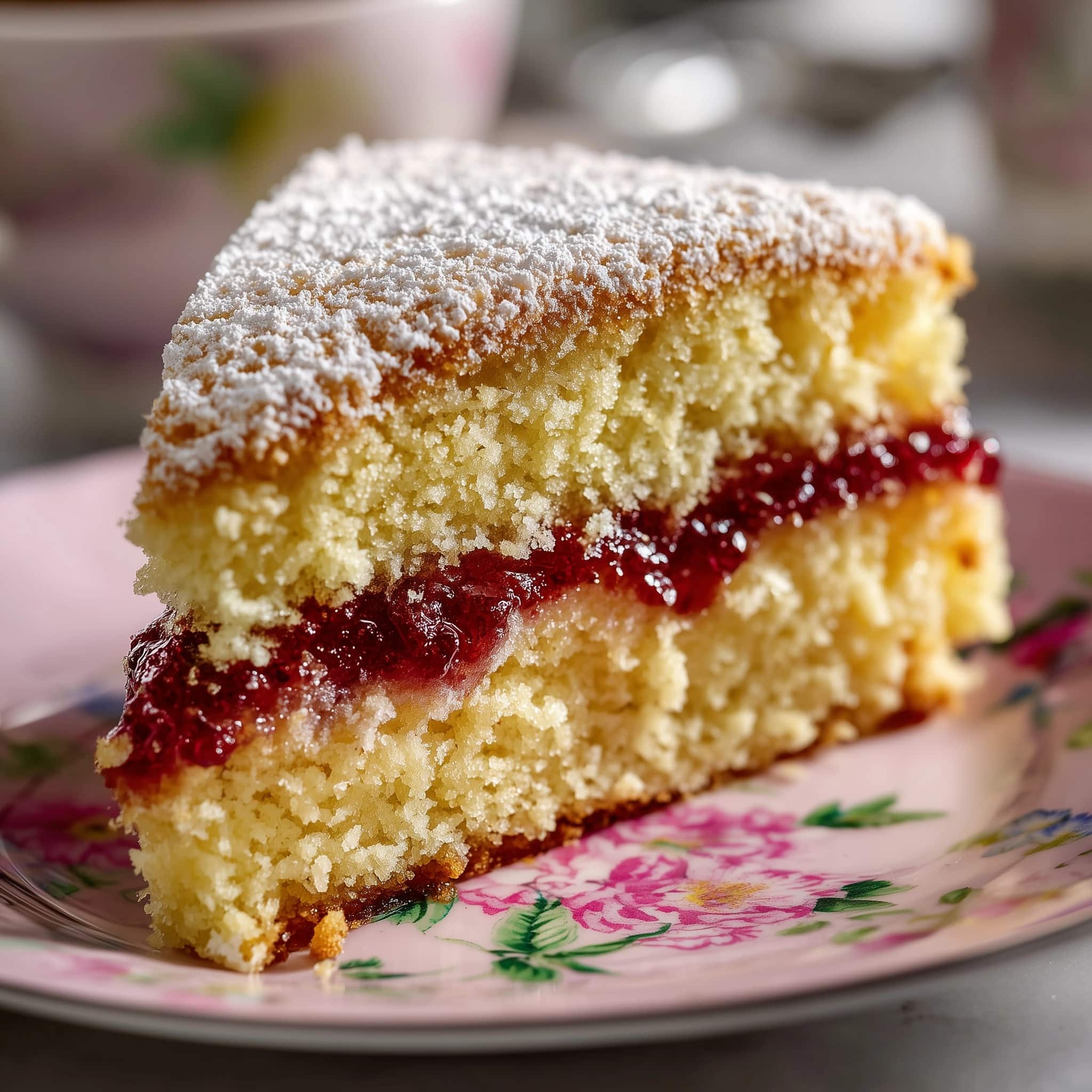 Blackberry Victoria Sponge Recipe - Recipe Image