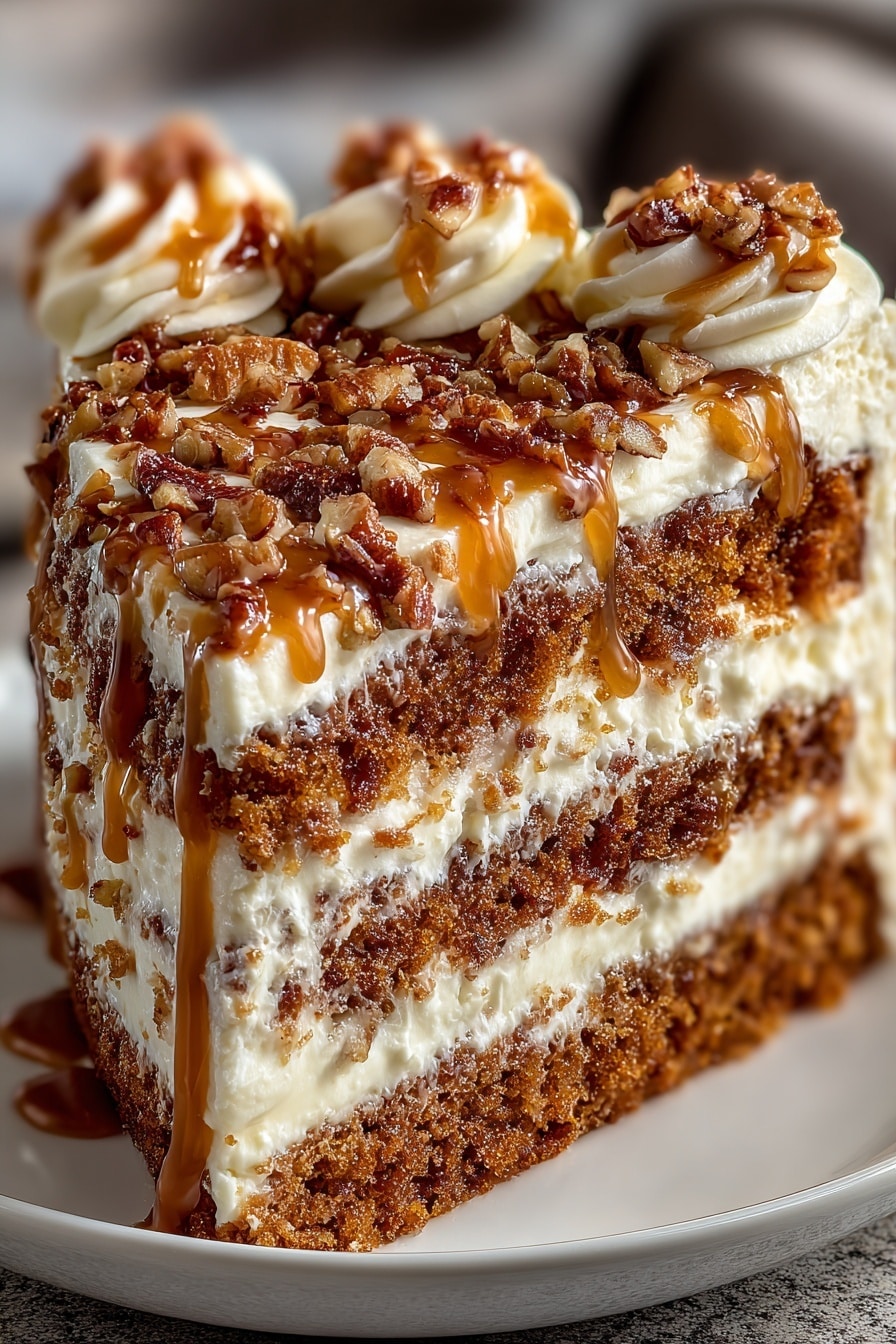 Christmas Toffee Crunch Cake Recipe - Recipe Image
