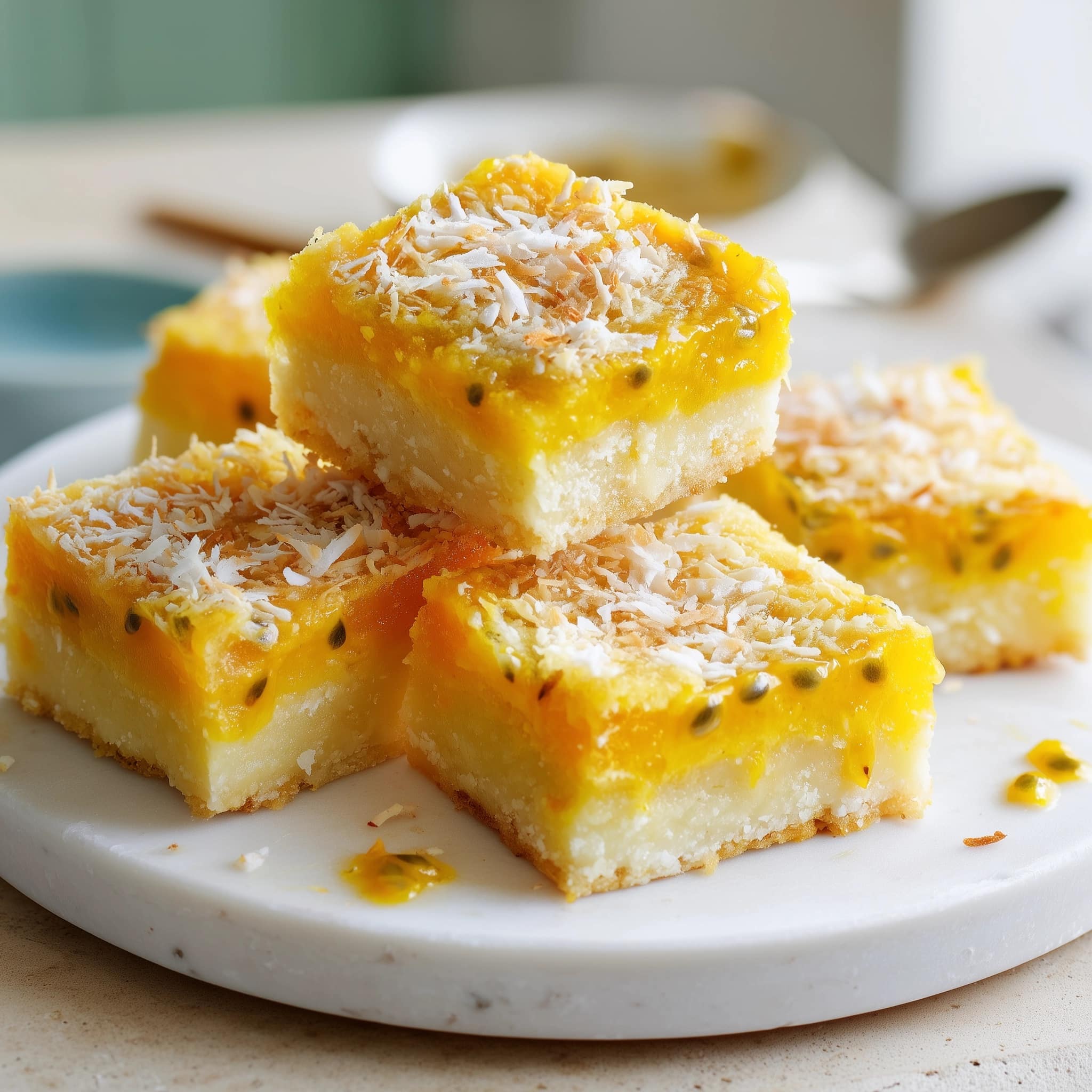 Mango Bars with Lime Glaze Recipe - Recipe Image