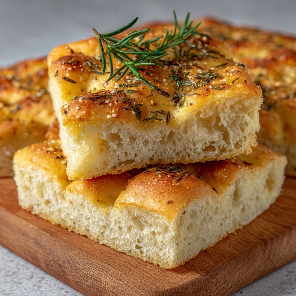 Quick & Easy Focaccia Recipe - Recipe Image