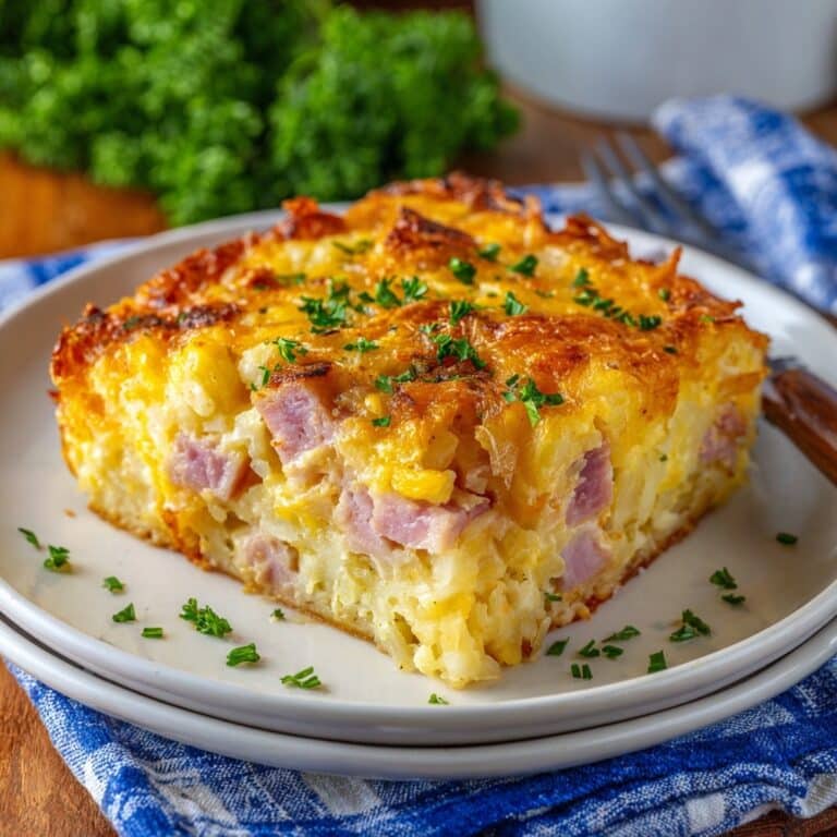 Overnight Croissant Breakfast Casserole Recipe
