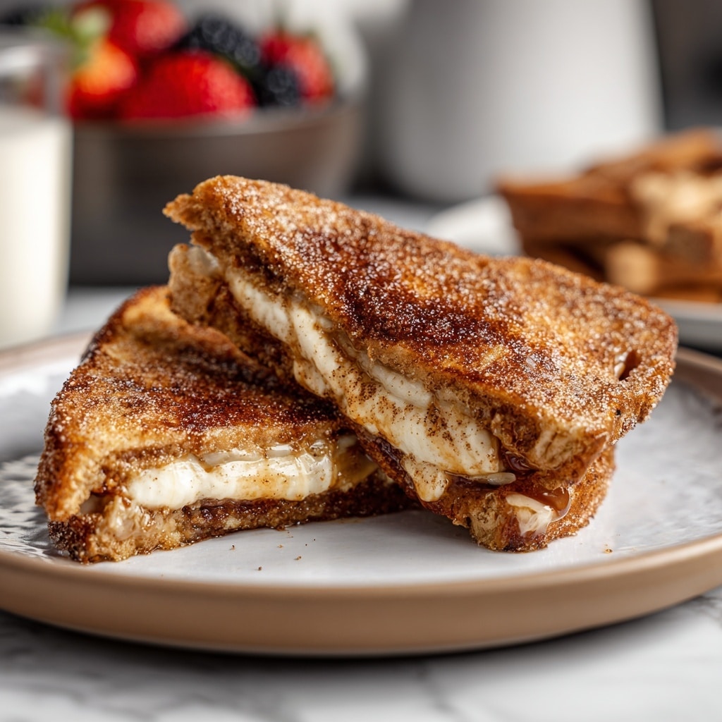 Churro Stuffed French Toast Recipe - Recipe Image