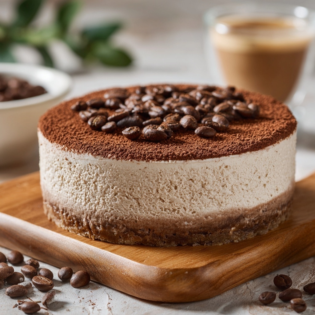Coffee Cheesecake Recipe - Recipe Image