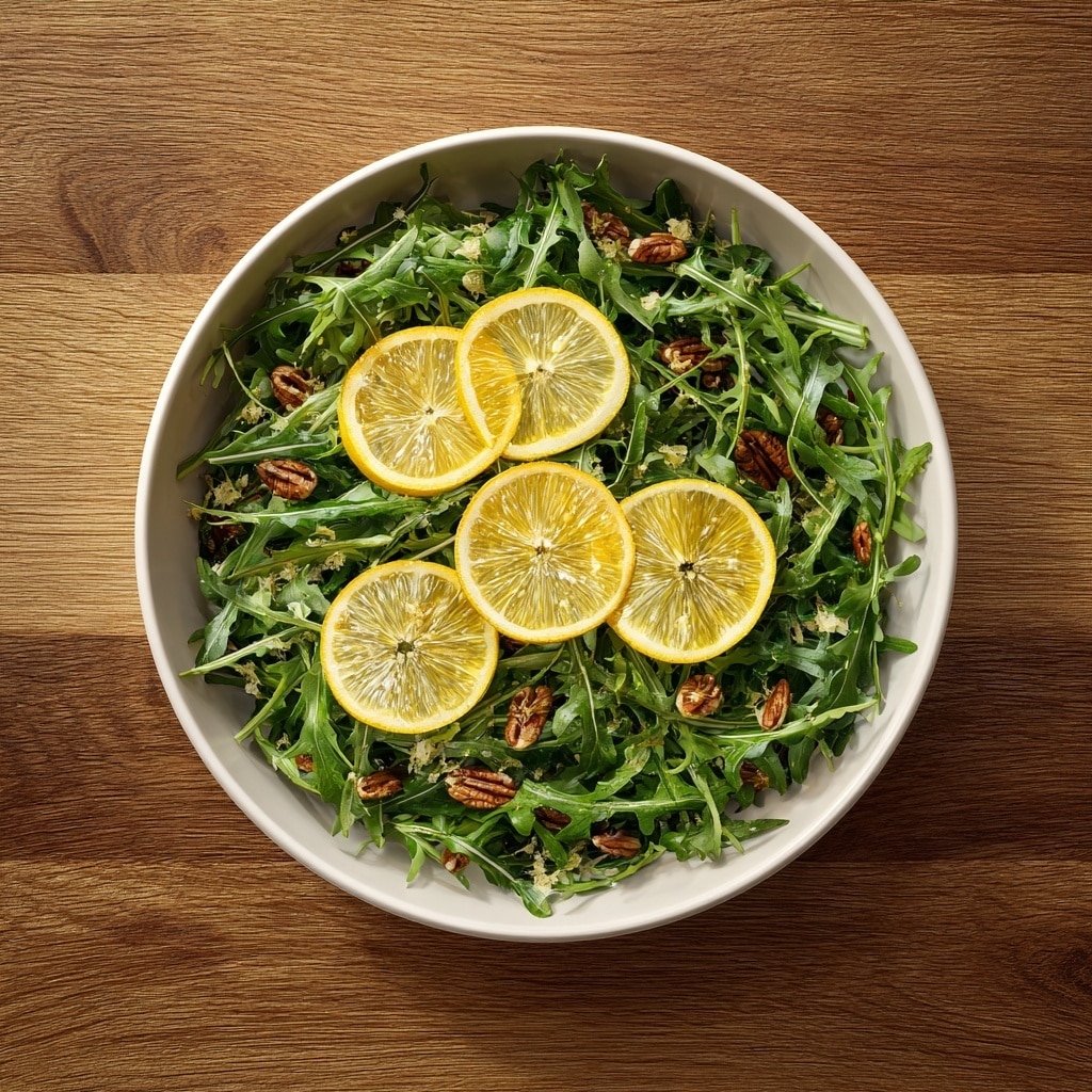 Lemon Arugula Pasta Salad Recipe - Recipe Image