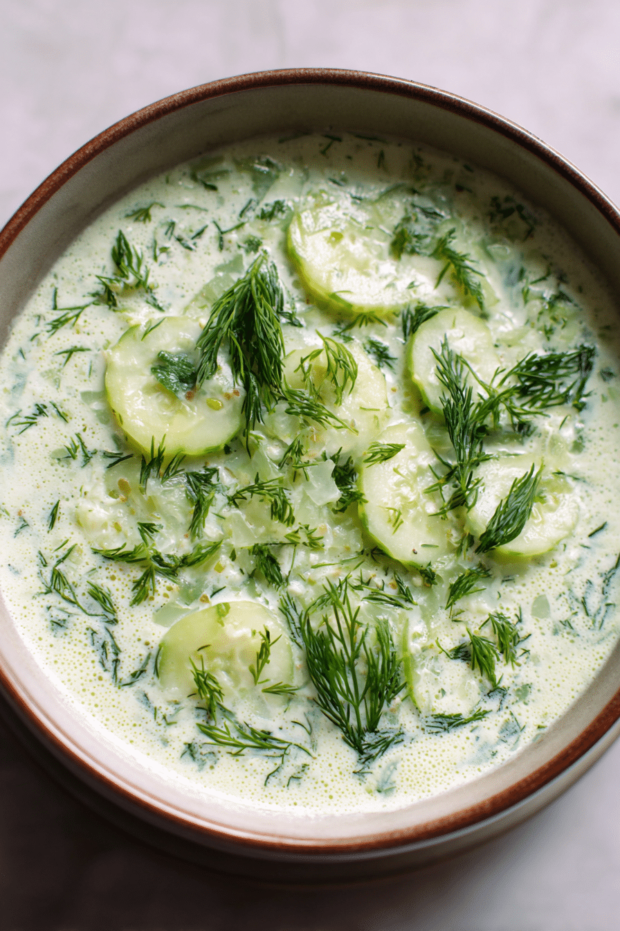 Creamy Zucchini Soup Recipe - Recipe Image