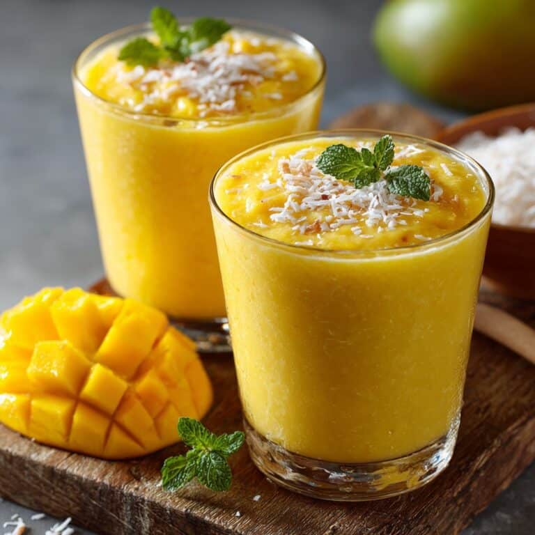 Tropical Mango Pineapple Smoothie Recipe