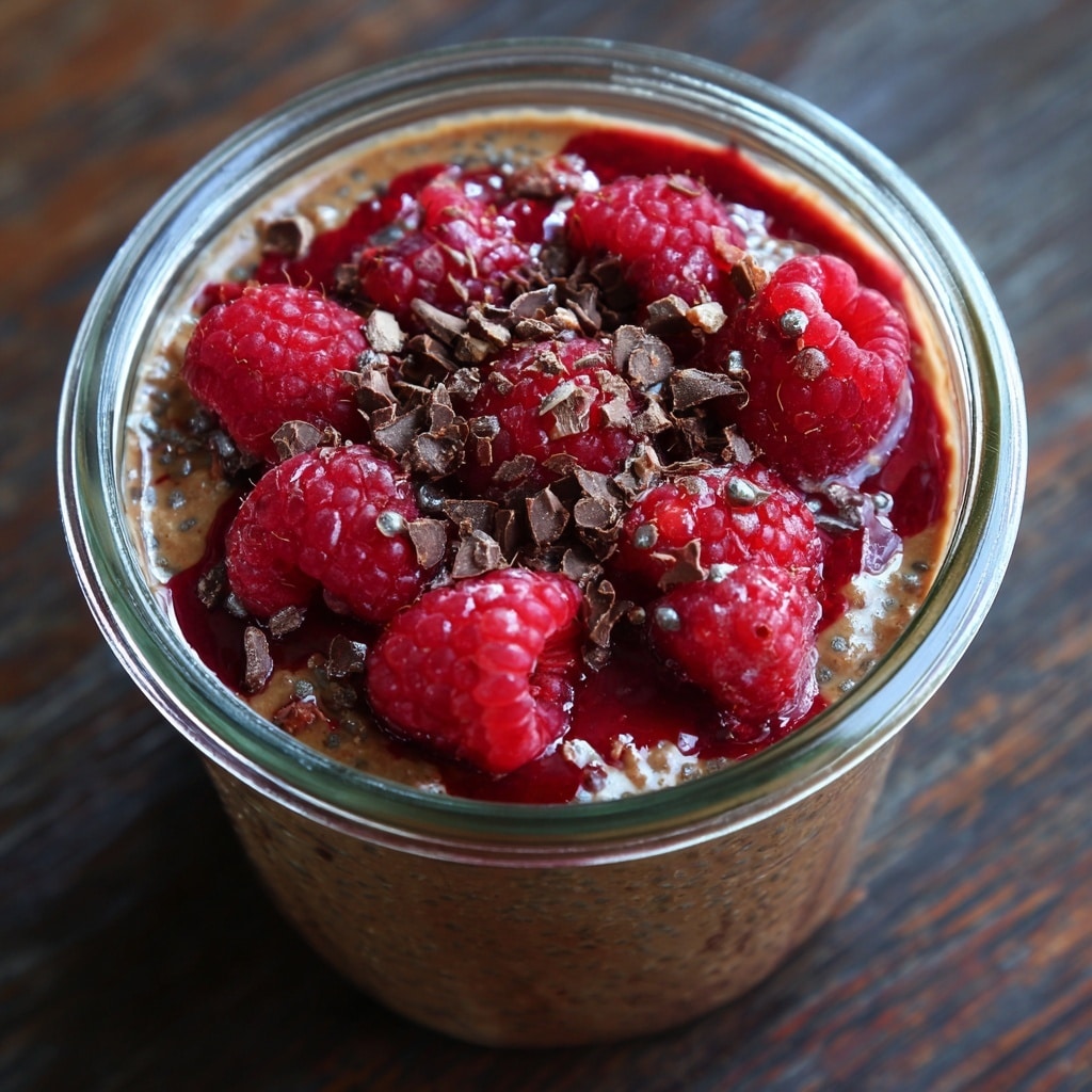 Creamy Cherry Chia Pudding Recipe - Recipe Image