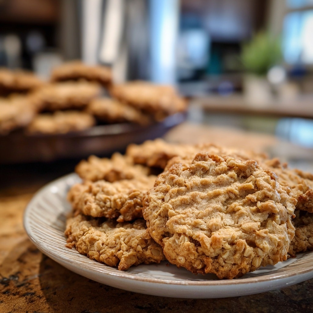 Lemon Oatmeal No-Bake Cookies Recipe - Recipe Image