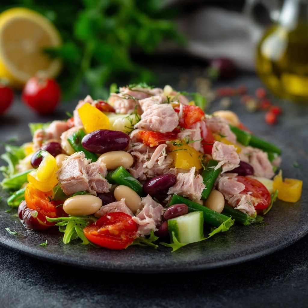 Old-Fashioned Bean Salad Recipe - Recipe Image