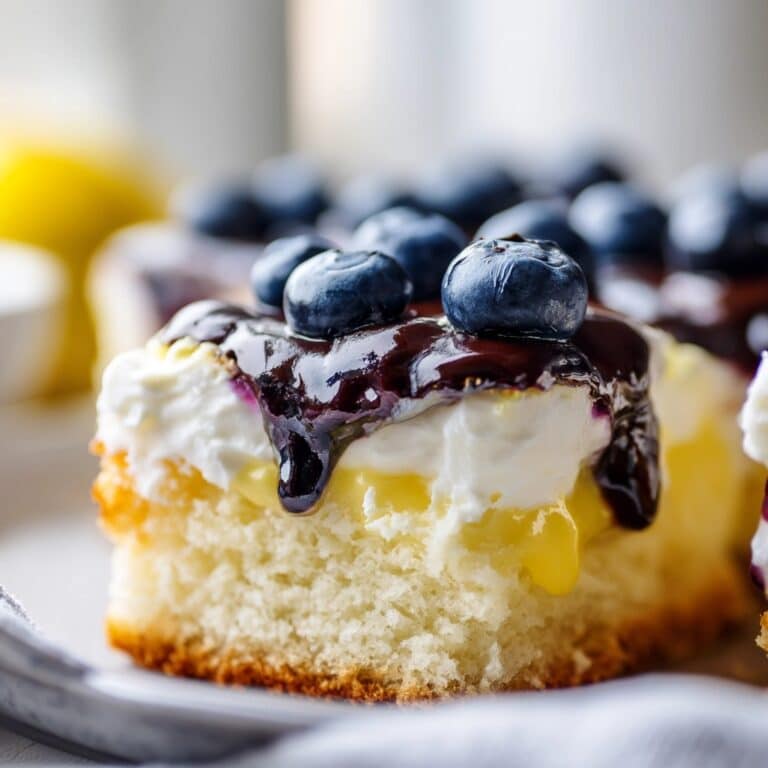 Lemon-Berry Firecracker Cake Recipe