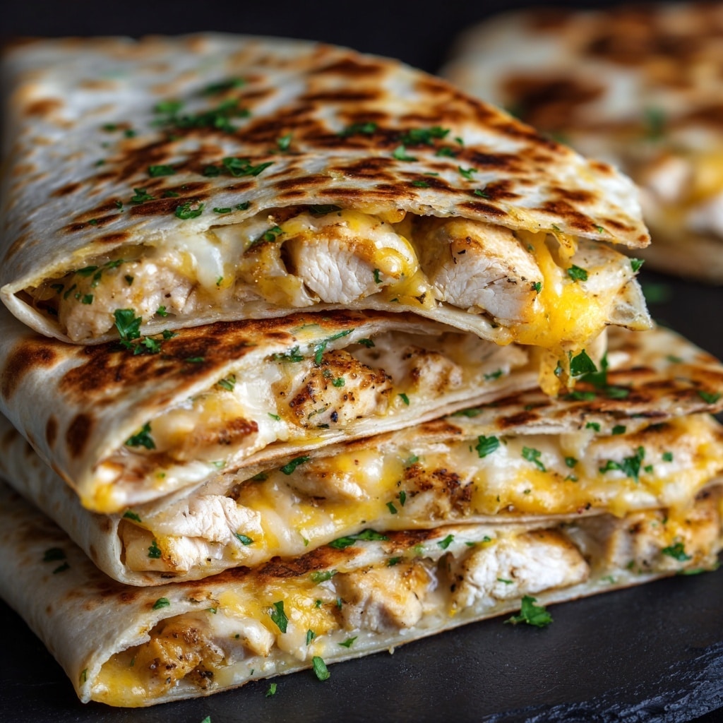 Keto Chicken Quesadilla Recipe - Recipe Image
