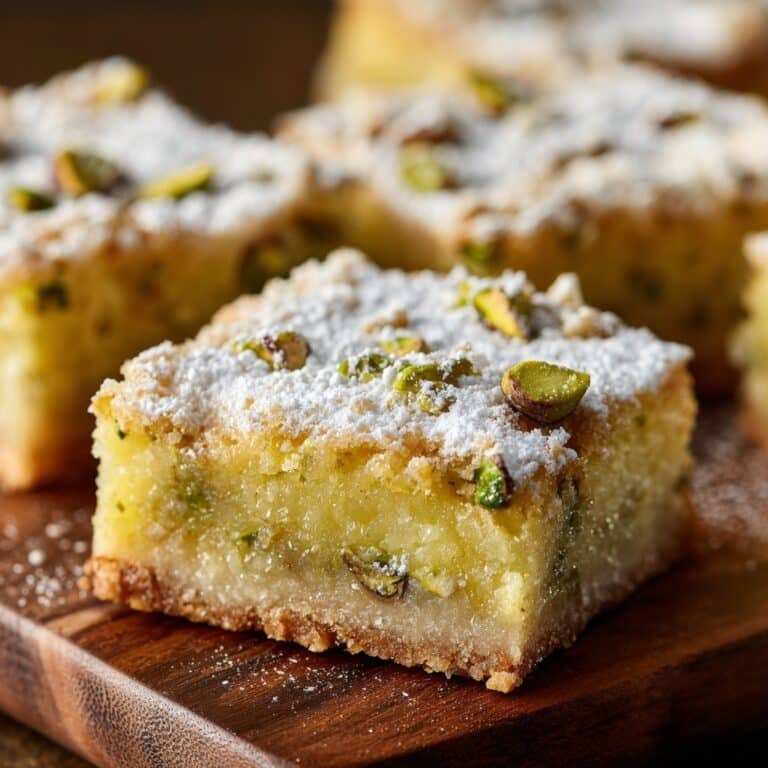 Pistachio Dream Cookie Bars Recipe
