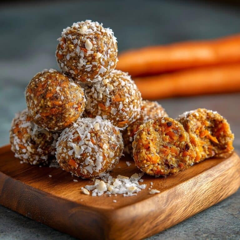 No-Bake Carrot Cake Bites Recipe