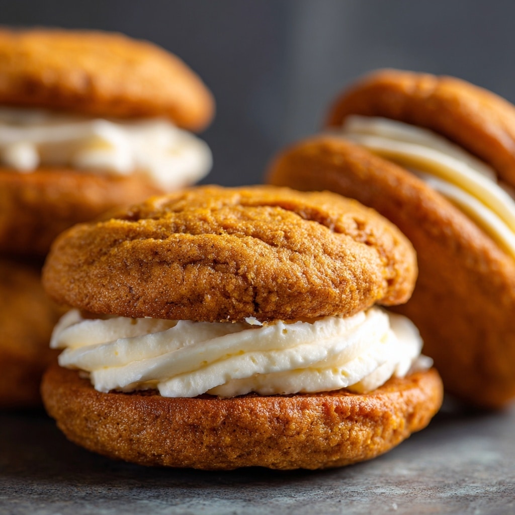 Pumpkin Oatmeal Cream Pies Recipe - Recipe Image