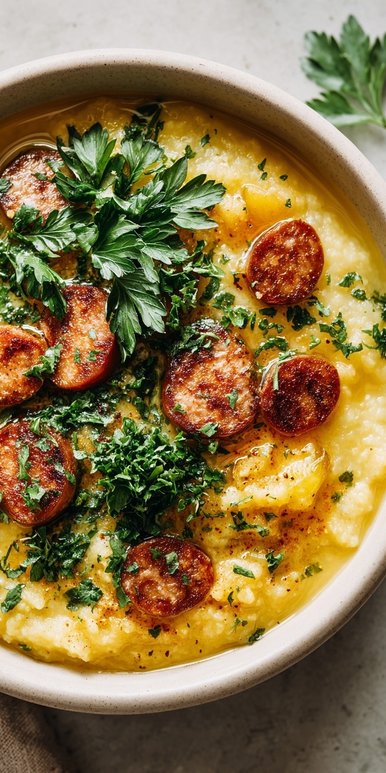 Creamy Polenta with Parmesan Recipe - Recipe Image