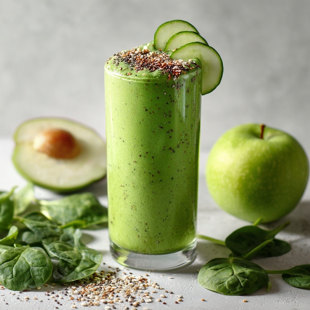 Quick and Easy Green Smoothie Recipe - Recipe Image