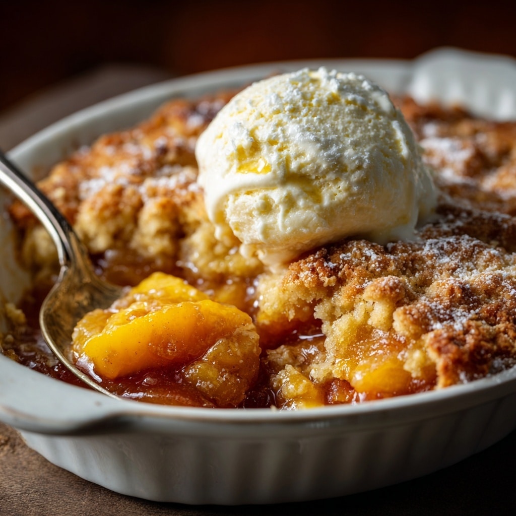 Warm Pumpkin Pecan Cobbler Recipe - Recipe Image