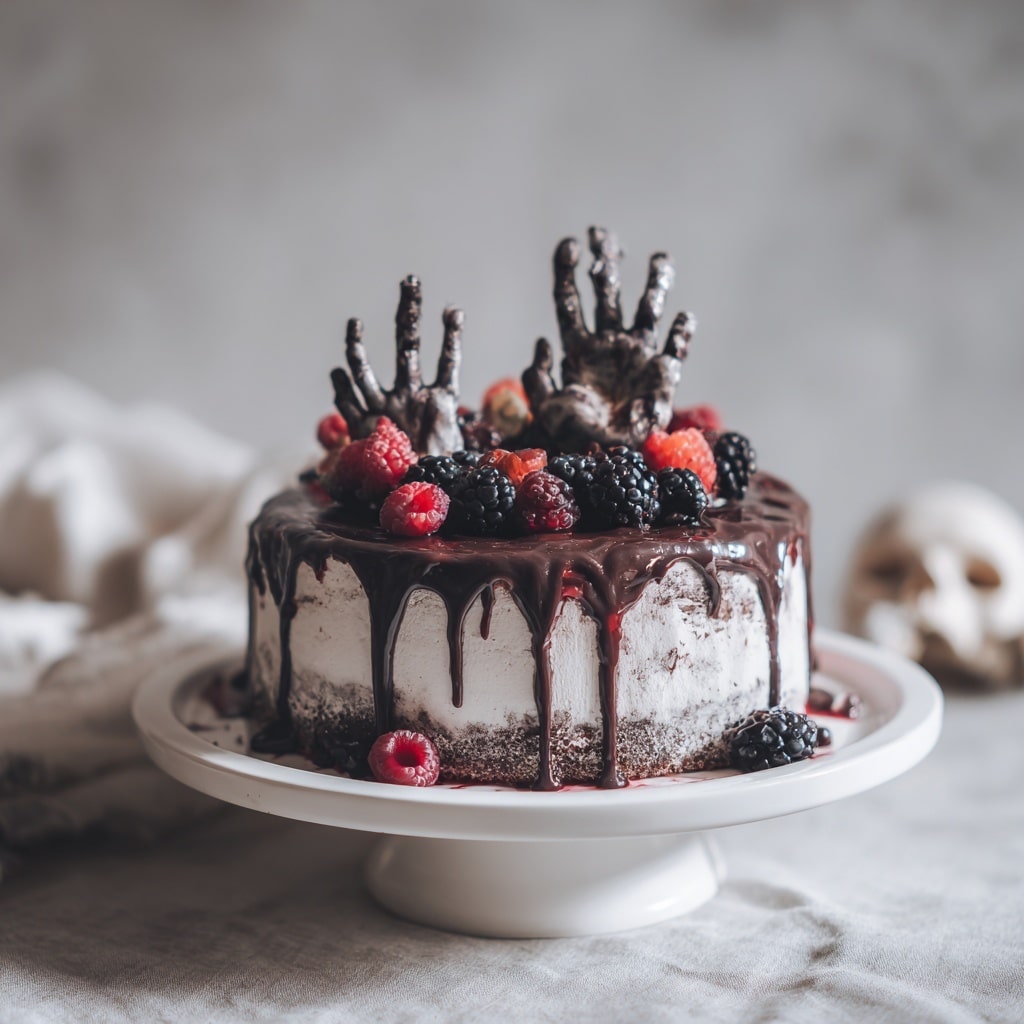 Spooky Halloween Cheesecake Recipe - Recipe Image