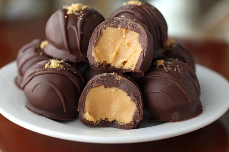 Peanut Butter Stuffed Chocolate Skull Candies Recipe