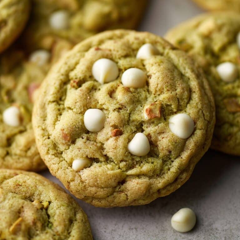 Matcha White Chocolate Swirl Cookies Recipe