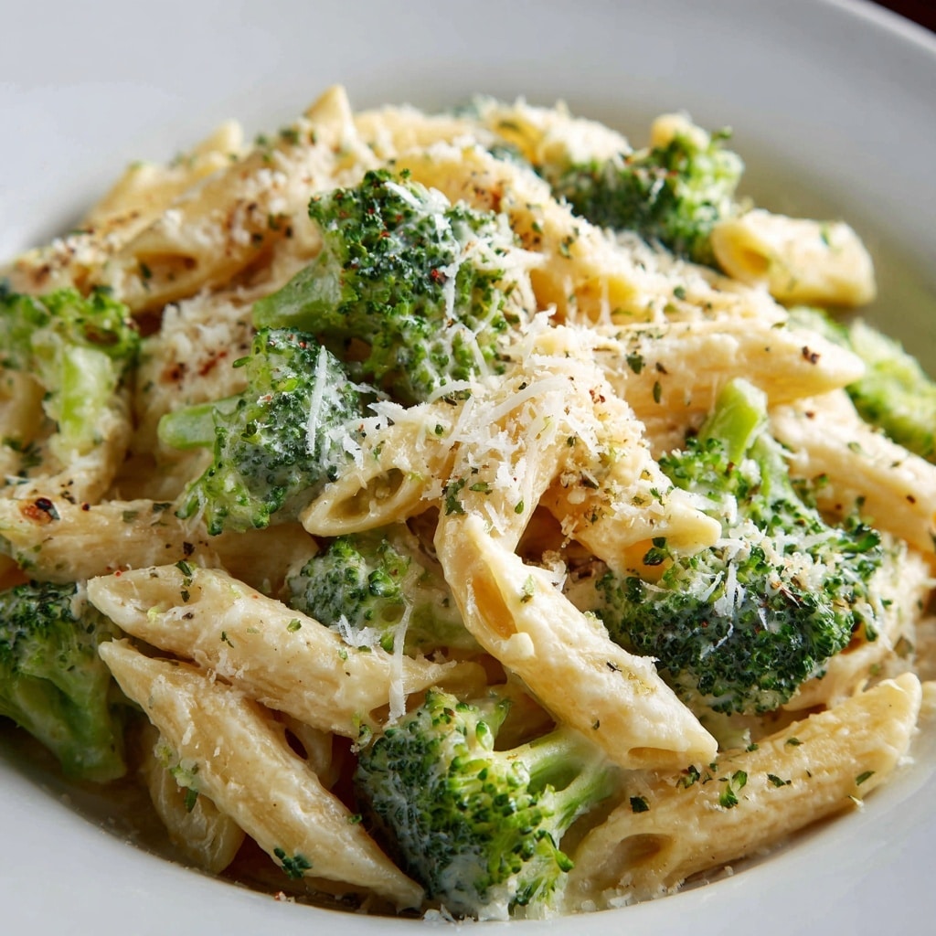 Rotisserie Chicken and Broccoli Pasta in Cream Sauce Recipe - Recipe Image