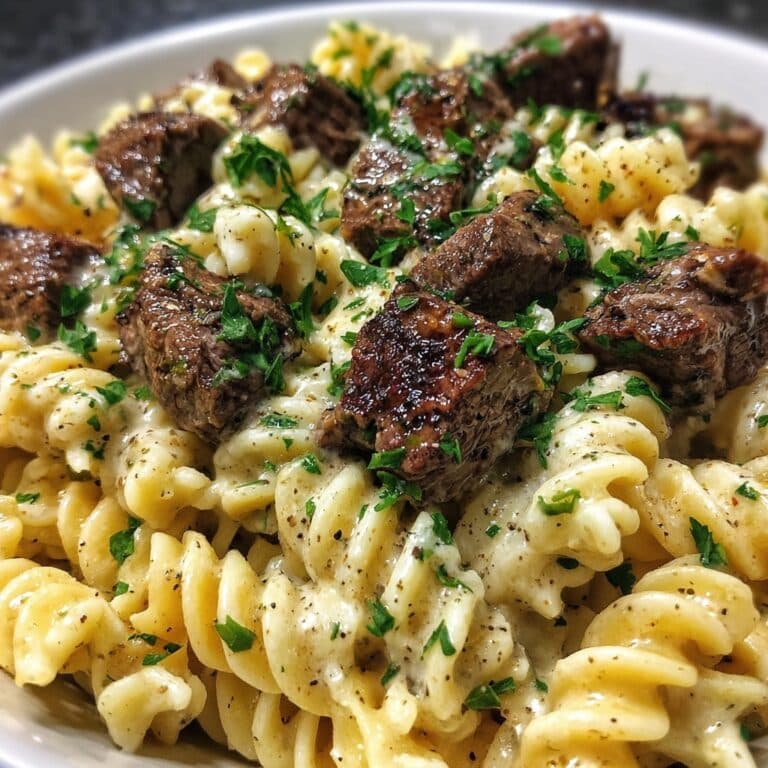 Creamy Steak Pasta Recipe