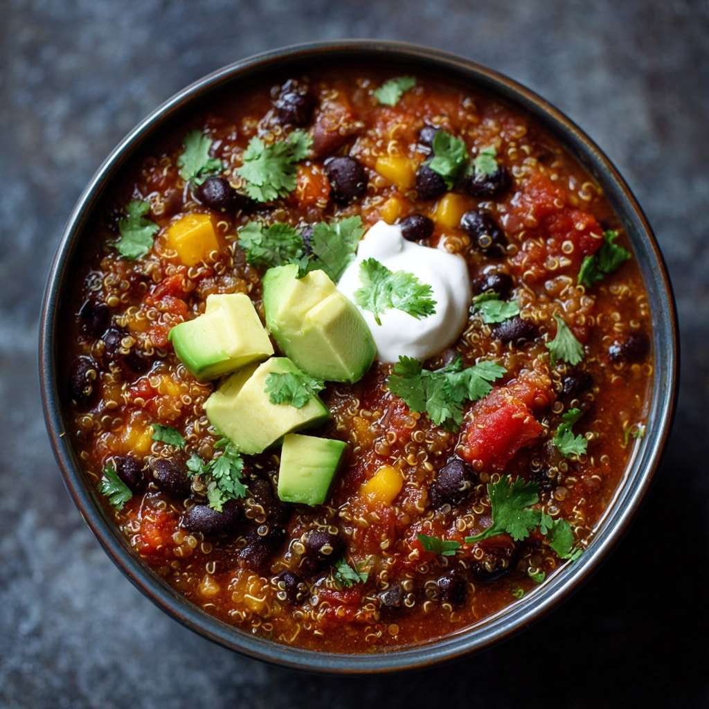 Vegan Sweet Potato Black Bean Chili Recipe - Recipe Image