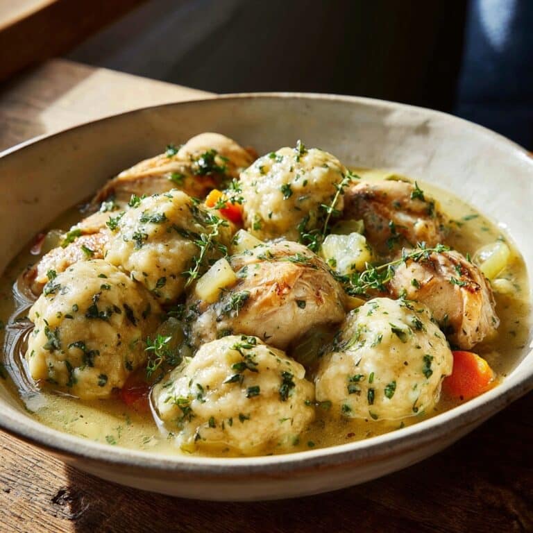 Hearty Ground Beef and Dumplings Stew Recipe
