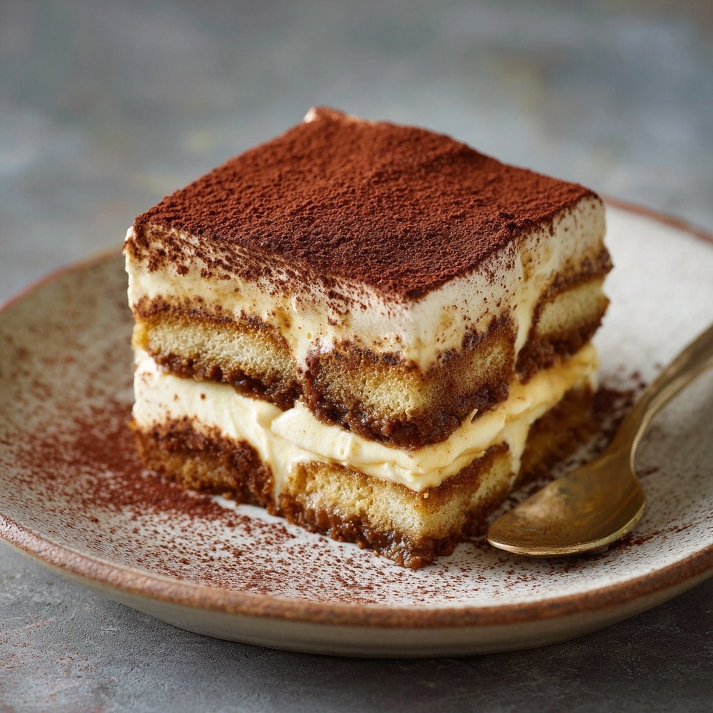 Indulgent Traditional Italian Tiramisu Recipe - Recipe Image