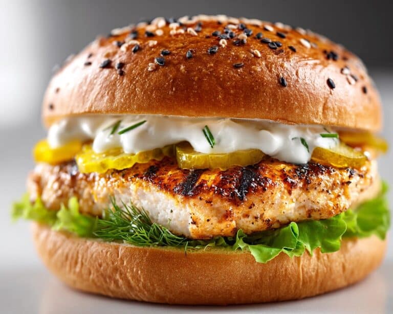 Spicy Chipotle Chicken Burger Recipe