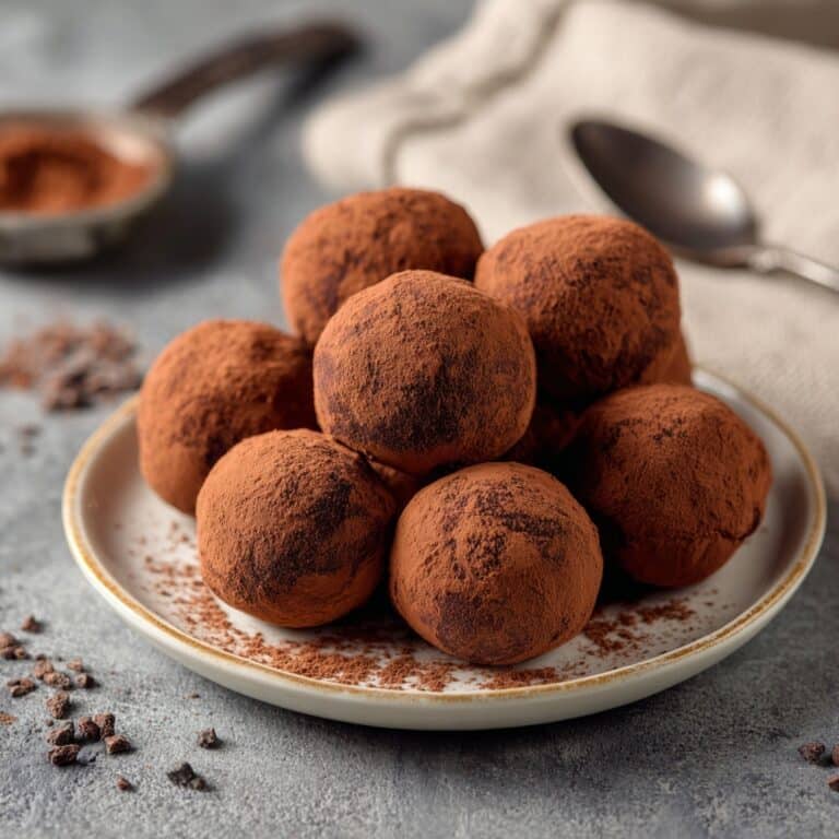Chocolate Chickpea Truffles Recipe