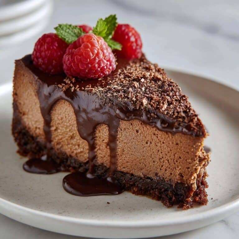 Decadent Chocolate Mousse Cake Recipe