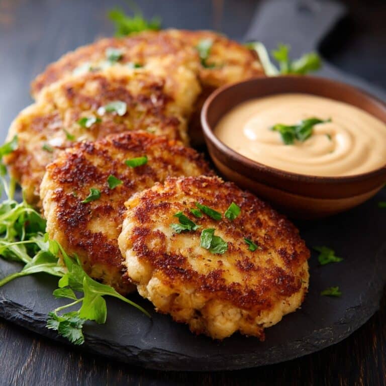 Asian Tuna Cakes with Spicy Mayo Recipe