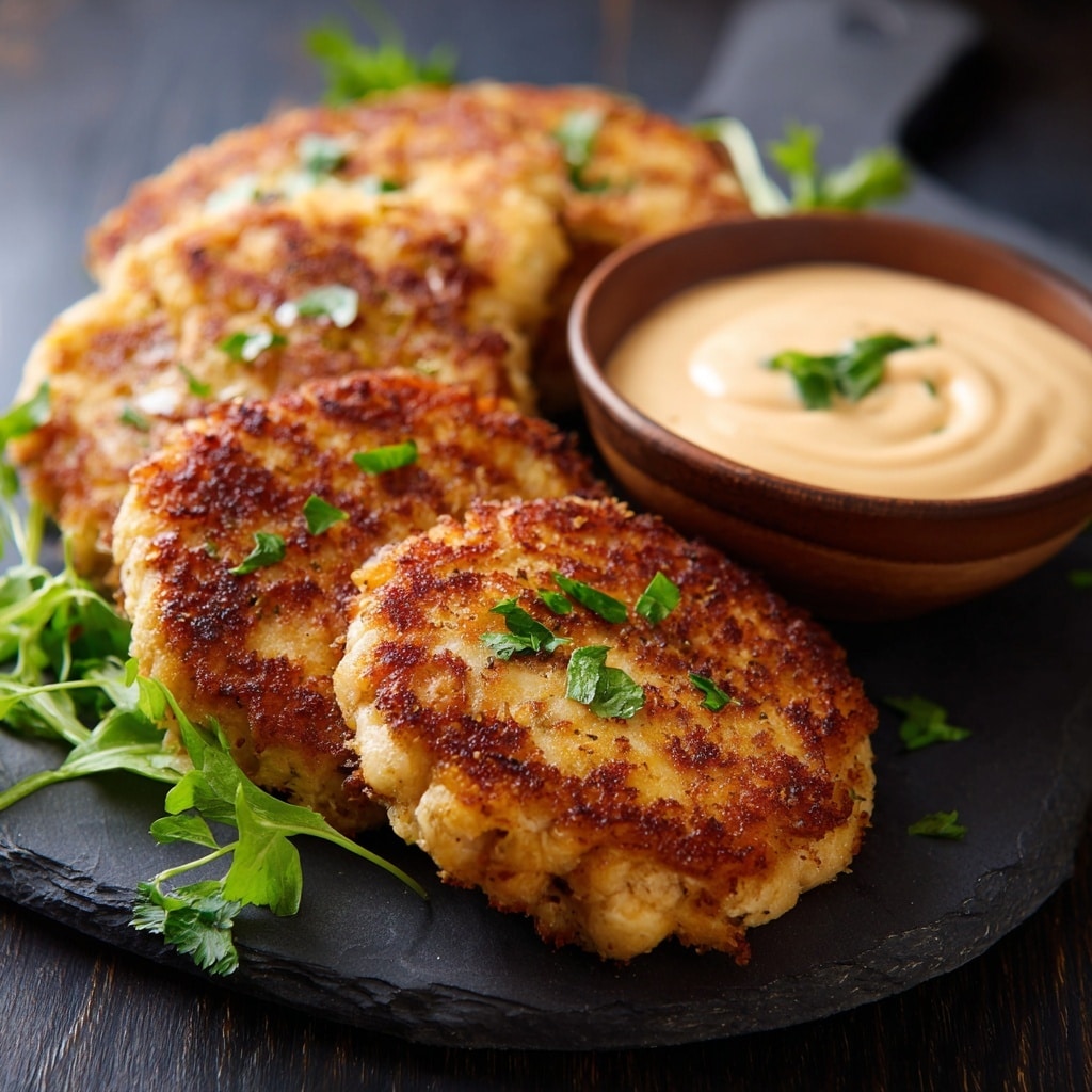 Asian Tuna Cakes with Spicy Mayo Recipe - Recipe Image