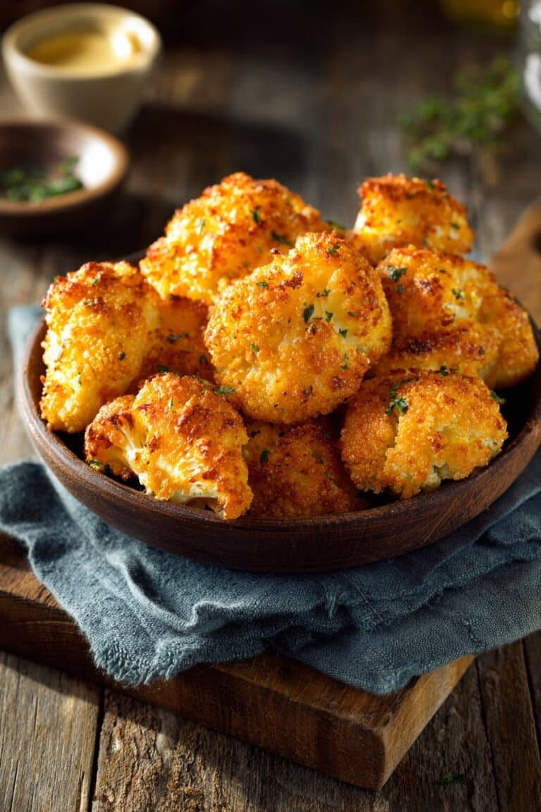 Crispy Roasted Cauliflower Recipe