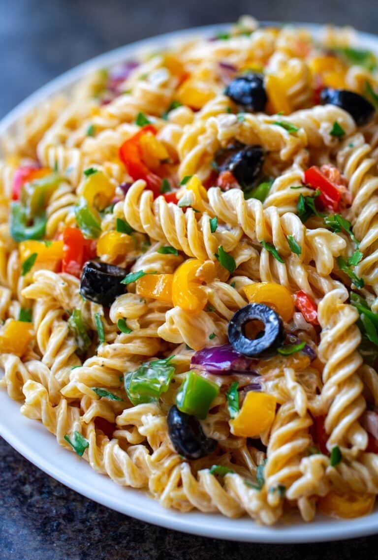 Vegetarian Italian Pasta Salad Recipe