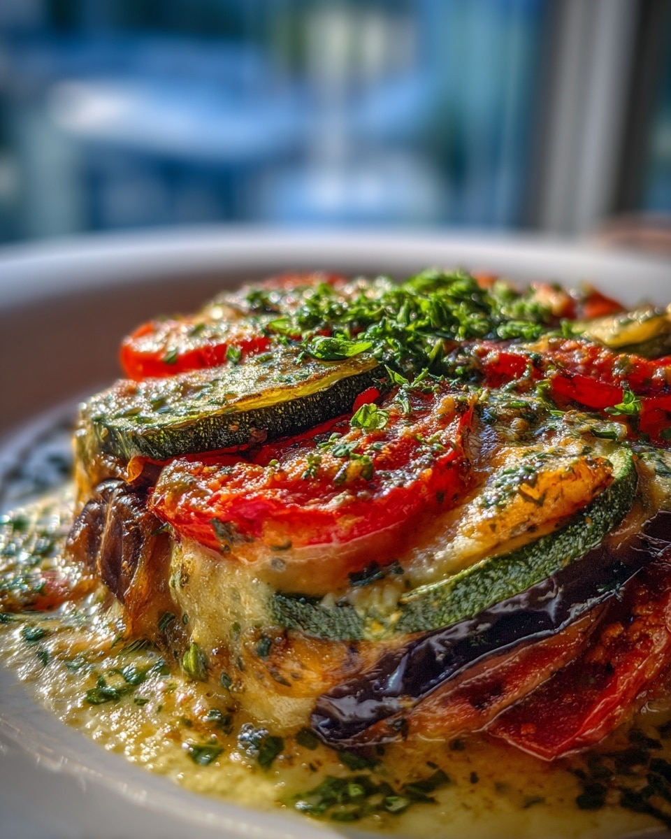 Parmesan Tomato Zucchini Bake Recipe - Recipe Image