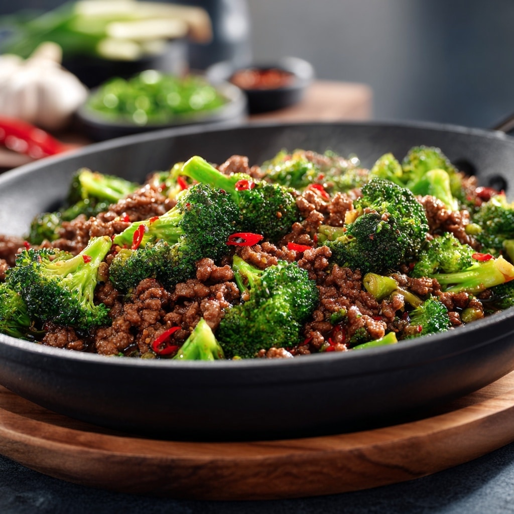 Instant Pot Ginger Garlic Beef and Broccoli Recipe - Recipe Image