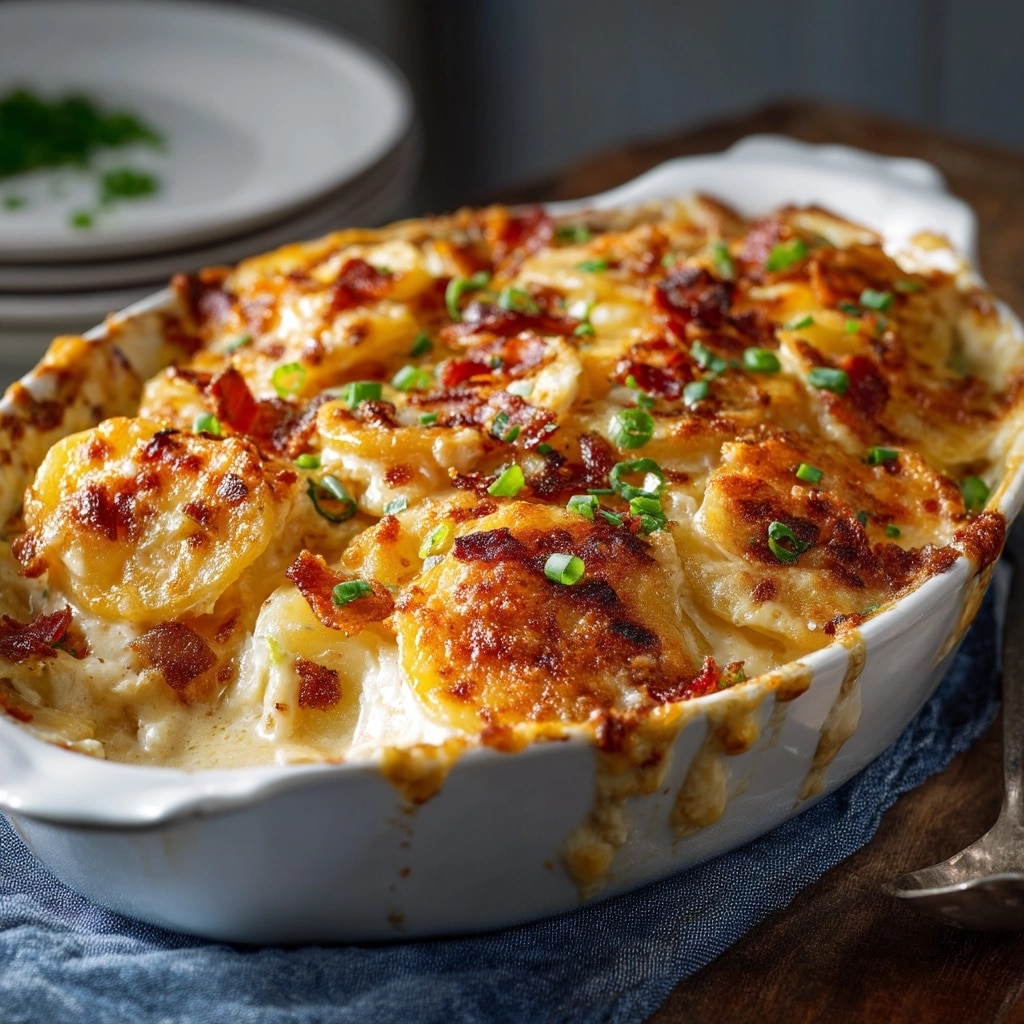 Creamy Scalloped Potatoes Recipe - Recipe Image