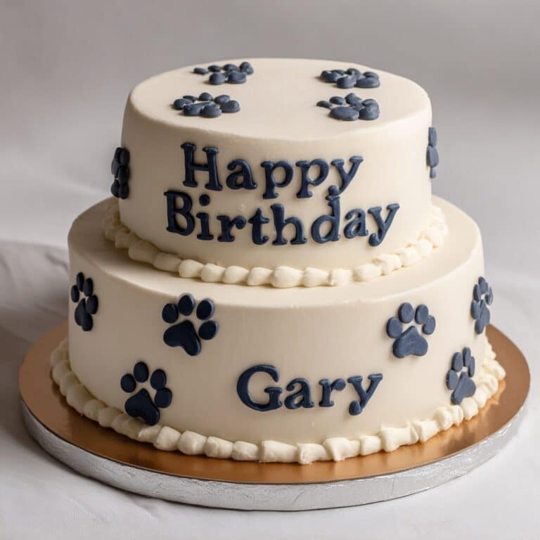 Blueberry Oats Birthday Cake for Dogs Recipe
