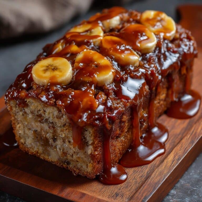 Caramel Macchiato Banana Bread Recipe