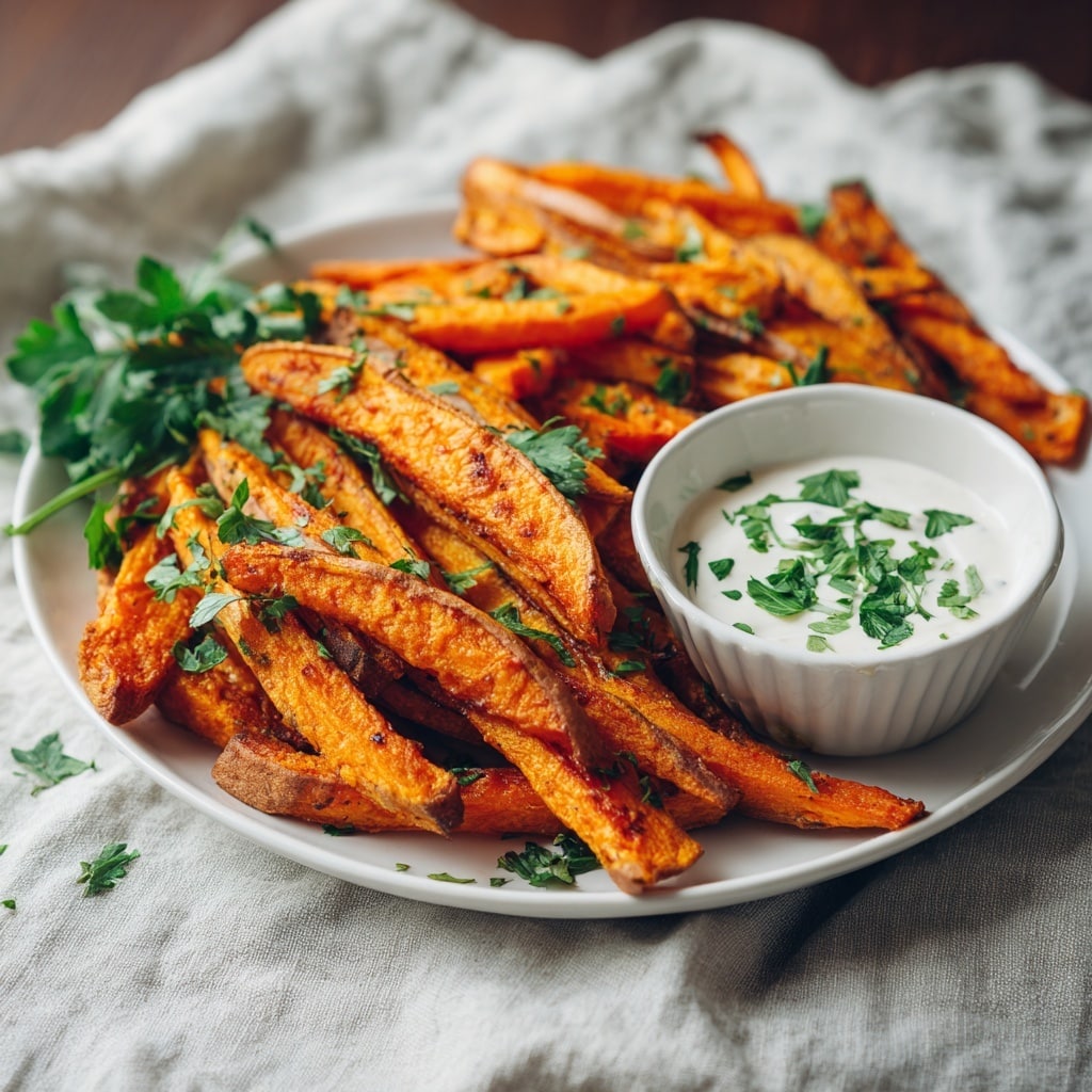 Loaded Sweet Potato Fries Recipe - Recipe Image