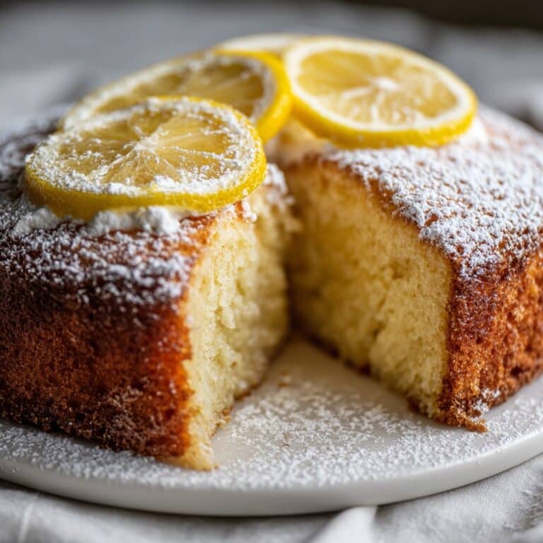 Lemon Custard Cake Recipe