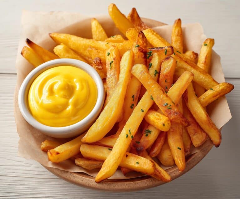 Cheese Sauce for Fries Recipe