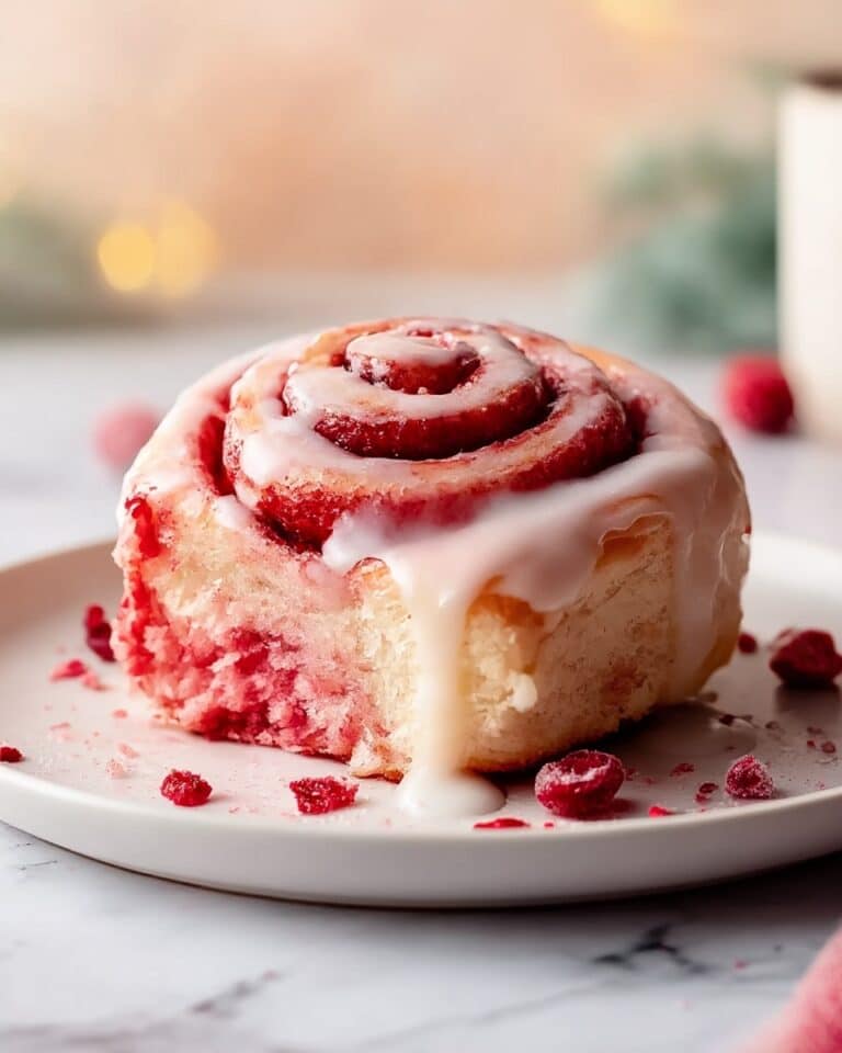 Irresistible Pink Cinnamon Rolls Recipe