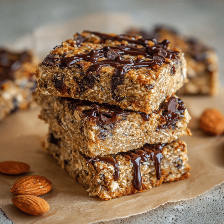 Peanut Butter Cup Granola Bars Recipe