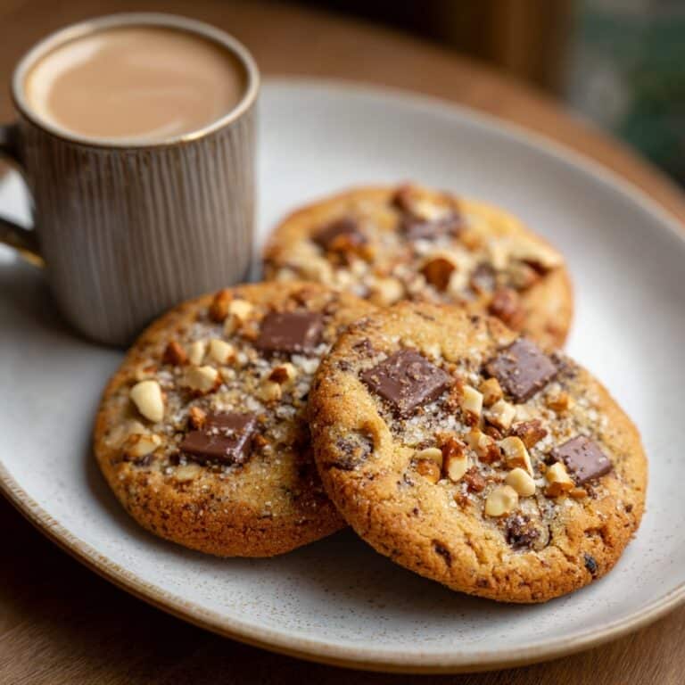 Brown Butter Coffee Toffee Cookies Recipe