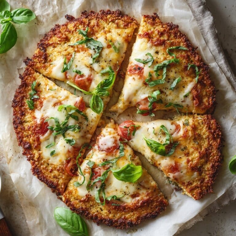 Cauliflower Pizza Crust Recipe