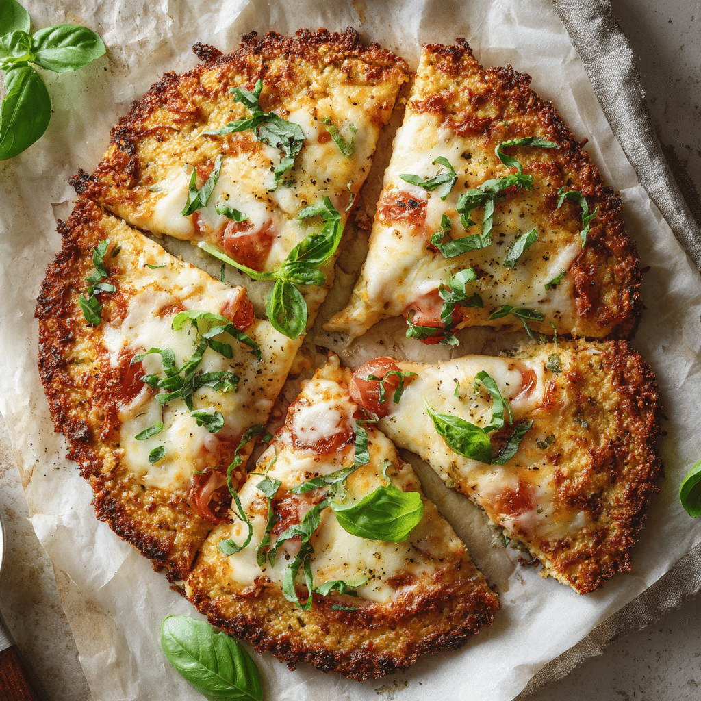 Cauliflower Pizza Crust Recipe - Recipe Image