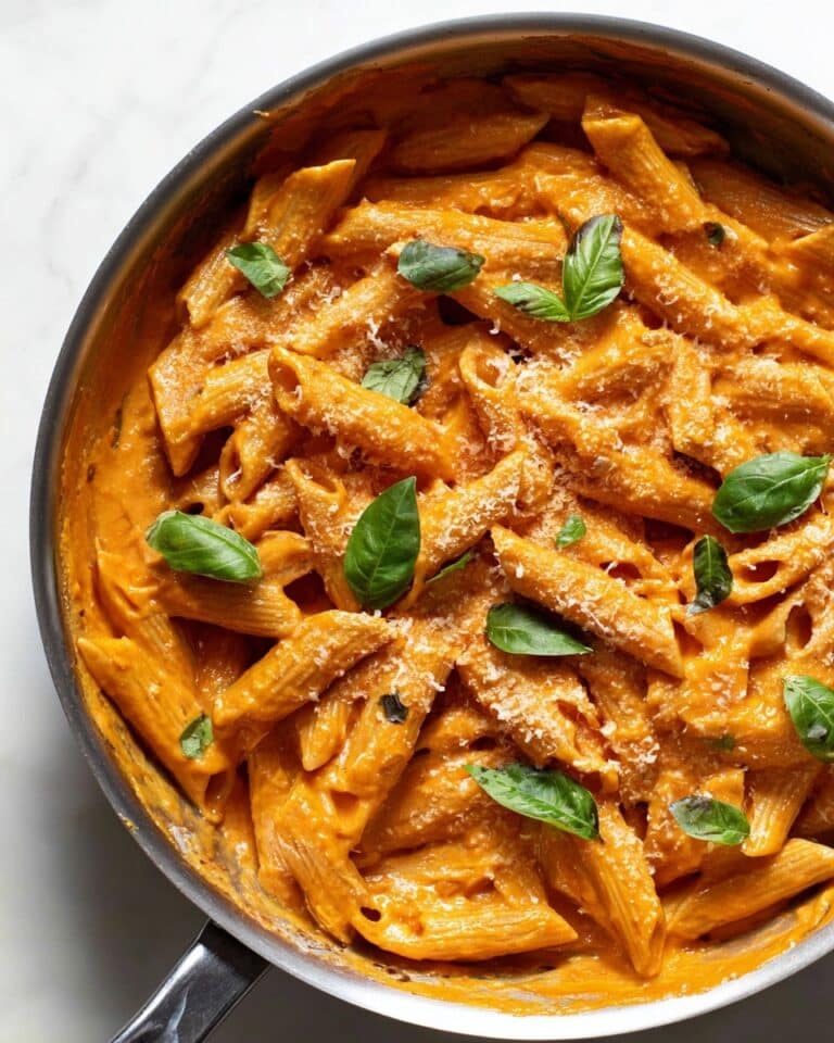Roasted Red Pepper Pasta Recipe